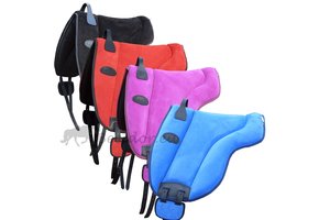 Support suède barebackpad