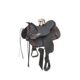 Arizona Kids Barry westernzadel zwart-bruin