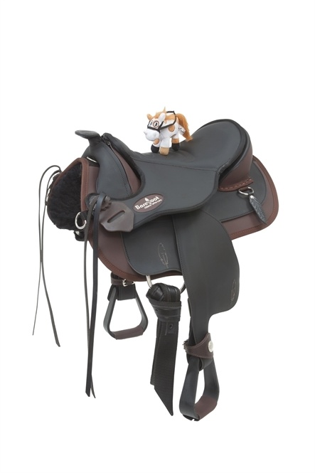 Arizona Kids Barry western saddle black-brown