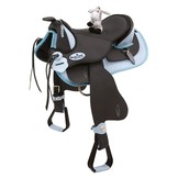 Arizona Kids westernzadel zwart