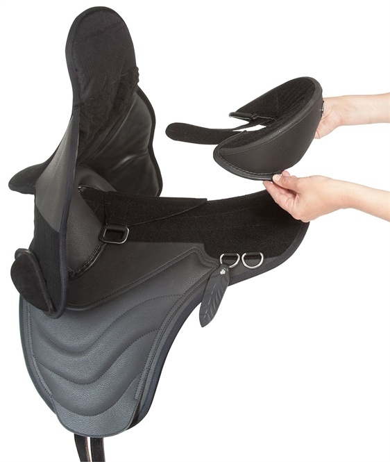 JustAdJust - unterstützt baumlosen Sattel schwarz