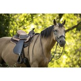 Arizona - abgerundeter Westernsattel leder