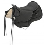 Arizona - abgerundeter Westernsattel leder