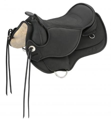 Arizona - abgerundeter Westernsattel leder