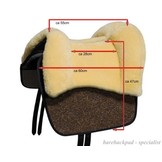 Reitpad Tomentum Barock Fellsattel