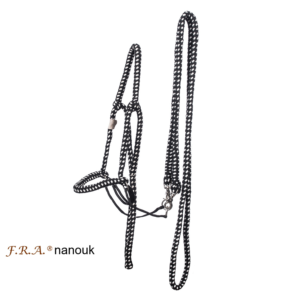 Nanouk Kinn kreuzt ein bitloses Zaumzeug onesize