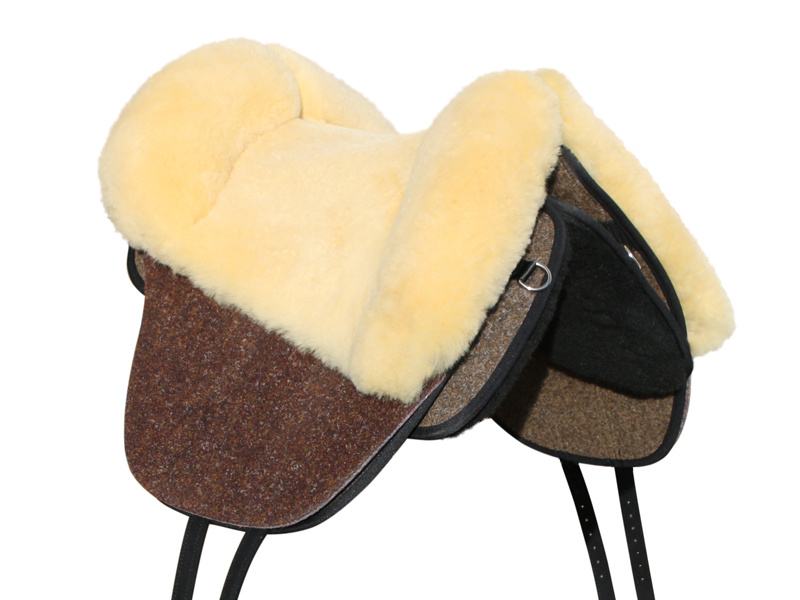 Bareback pad Flowfinder fur saddle
