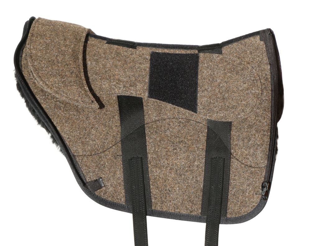 Andaluz Light bareback pad fur saddle