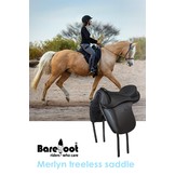 Merlyn - short dressage saddle leather