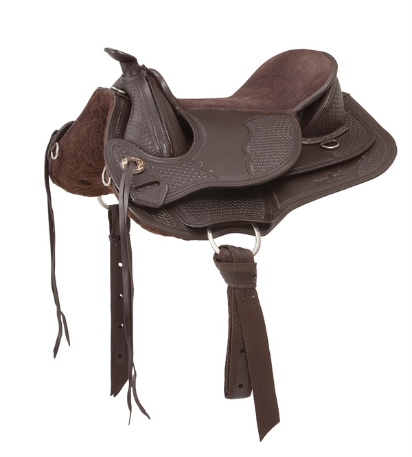 Arizona Nut - abgerundeter Westernsattel Leder