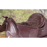 Arizona Nut - rounded western saddle leather