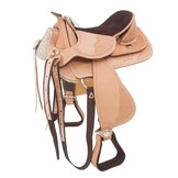 Arizona Rose - rounded westernzadel leer