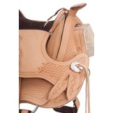 Arizona Rose - abgerundeter Westernsattel Leder