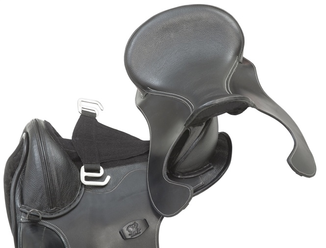 Wellington - dressuurzadel leer
