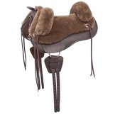 Lazy Mountain - Lammfellsattel Leder