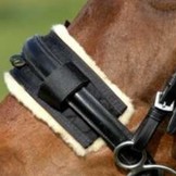 Lamsvel eenzijdig neusbontje 20 mm