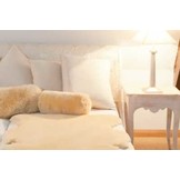 Lammfellkissen näturlich