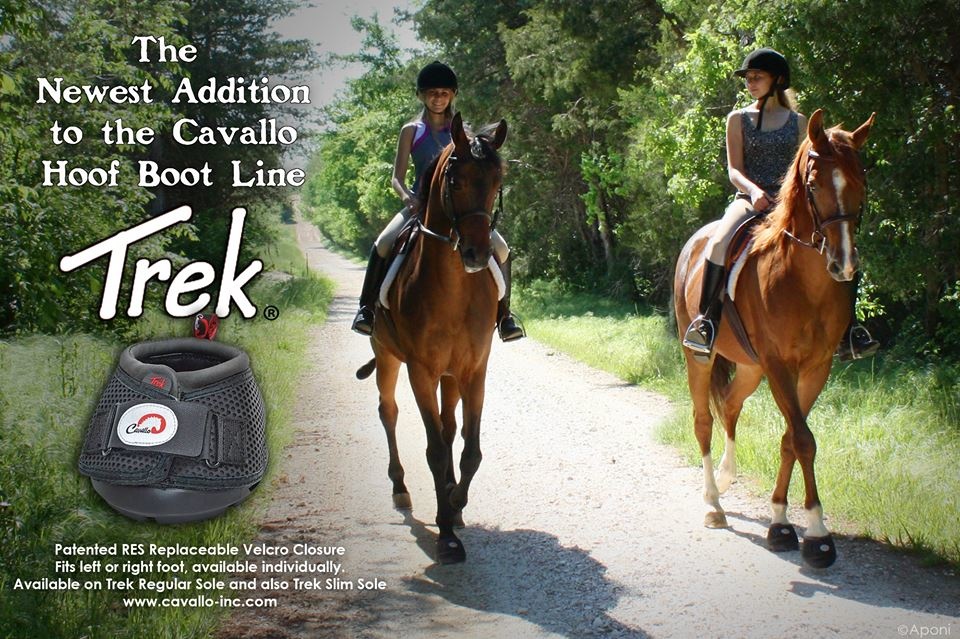 Trek Hufschuh, flexibel, langlebig, atmungsaktiv, einfach zu bedienender Hufschuh