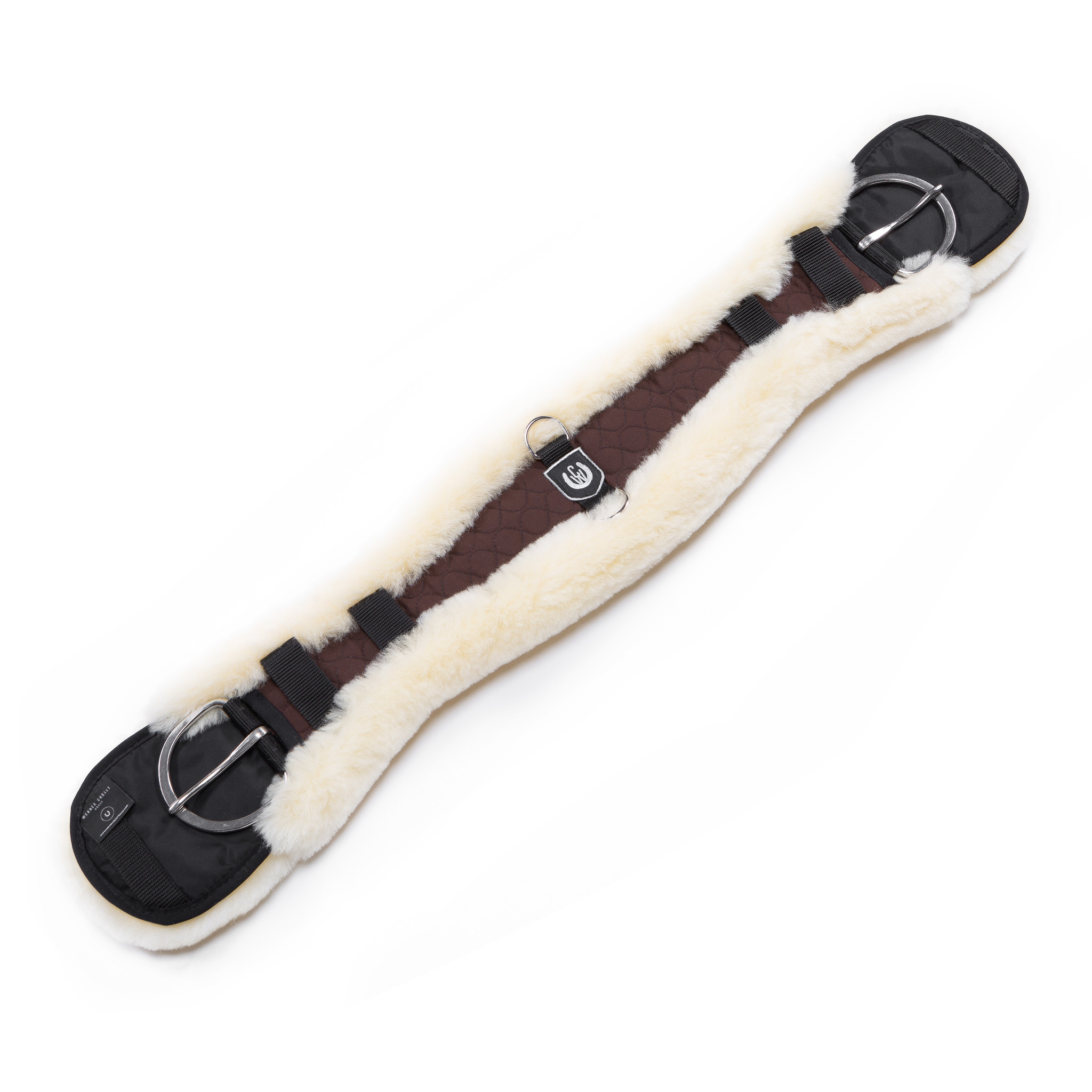 Anatomischer westlicher Gurt aus Lammfell weich