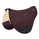 Lambskin treeless saddle pad for inserts soft