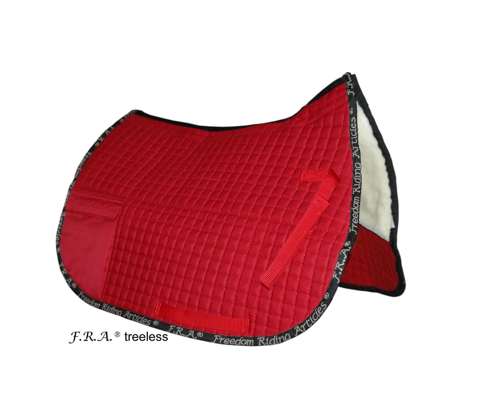 FRA Unica pad and / or treeless saddle pad.