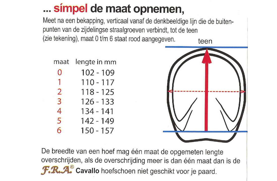 Simple hoefschoenen, veelzijdige, makkelijke hoefschoen