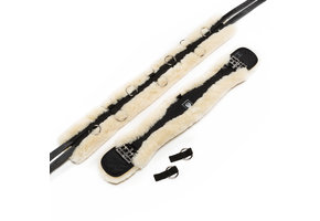 Lambskin lunge girth
