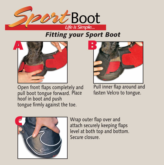 Sport Hoof Boots sleek lightweight stylish