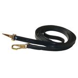 Leather reins with snaphooks