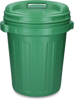 Voer opslag ton 40 of 70 liter, zwart of groen