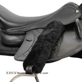 Stirrup strap covers flap protector lambskin