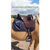 UNI treeless saddle pad with inserts