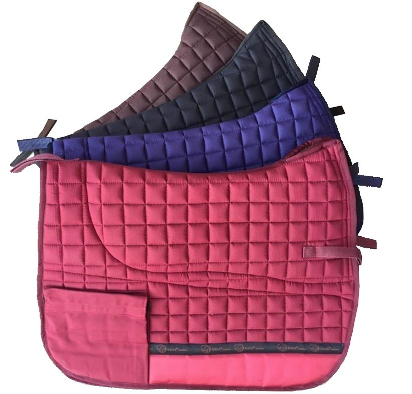 UNI treeless saddle pad with inserts