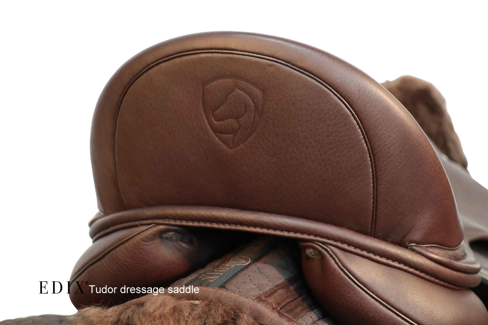 Tudor weicher Baum-Dressur-Sattel Leder