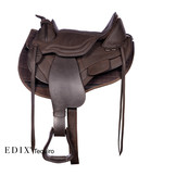 Tequiro treeless western saddle leather