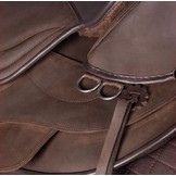 Tequiro treeless western saddle leather