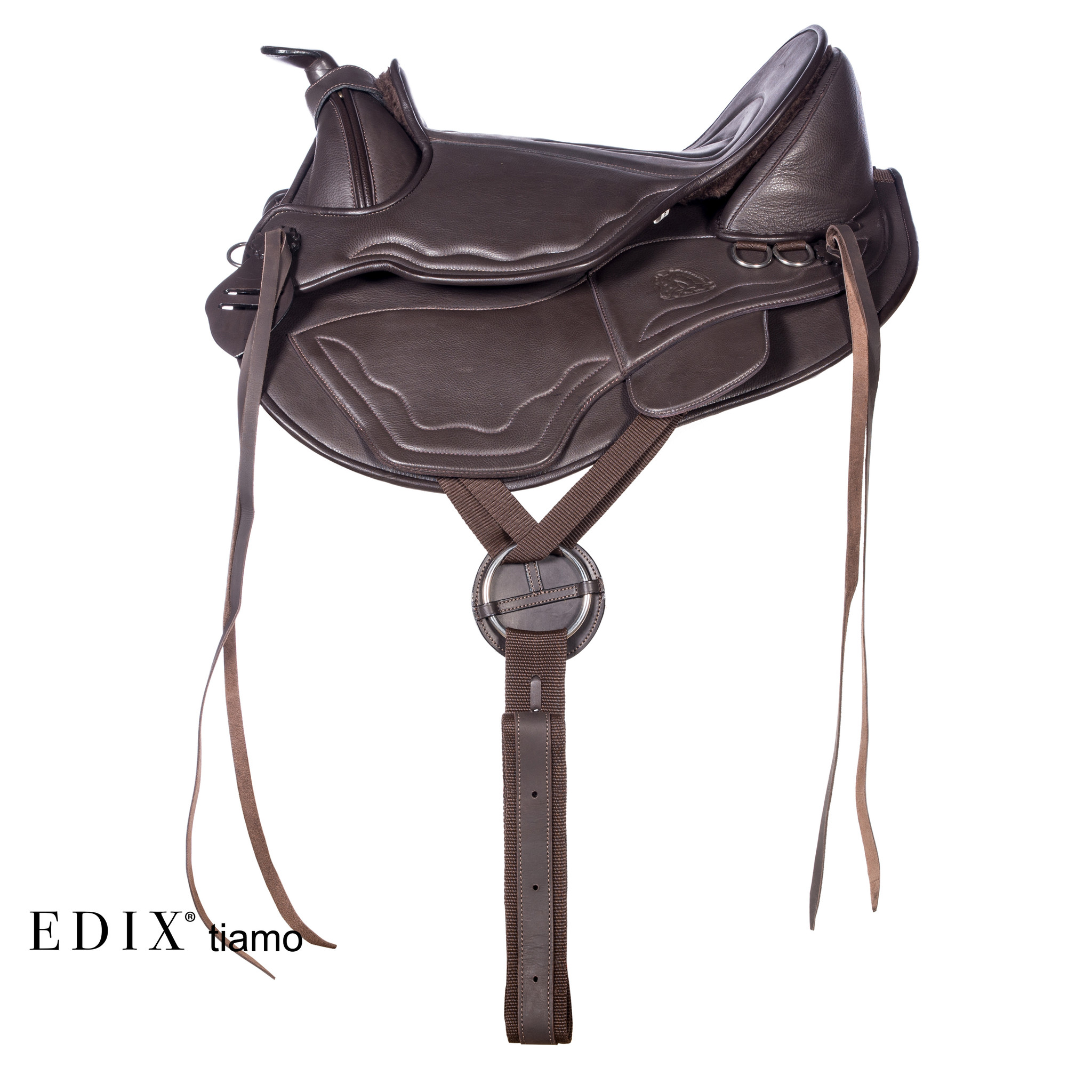 Tiamo treeless saddle leather