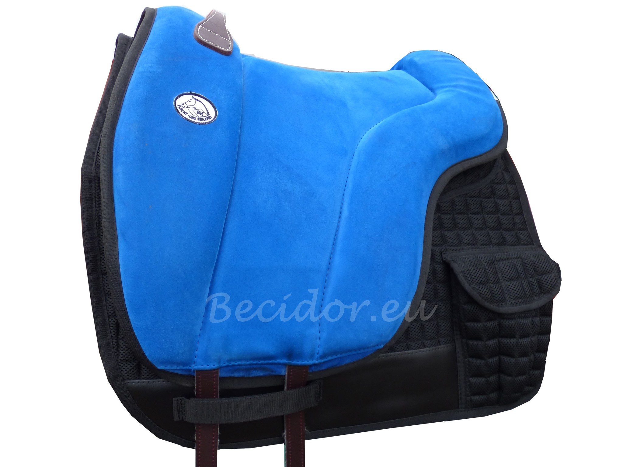 Pad with inserts Special saddle bag anatomically shaped