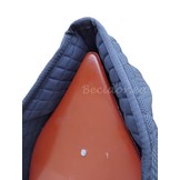 Pad with inserts Special saddle bag anatomically shaped