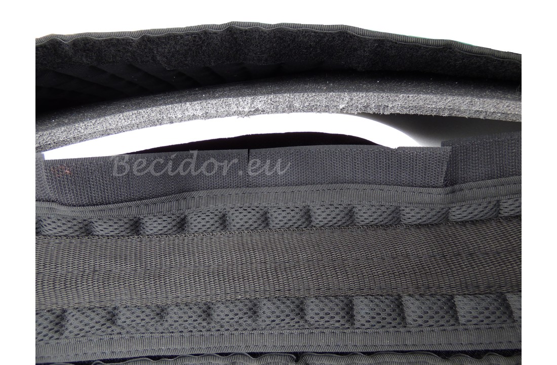 BK pad met inlages Support zadeltas anatomisch gevormd
