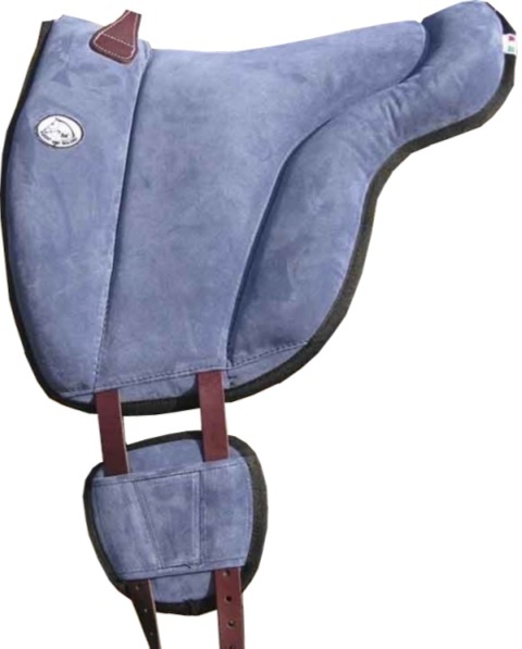 BK Support Bareback Pad, Wildleder