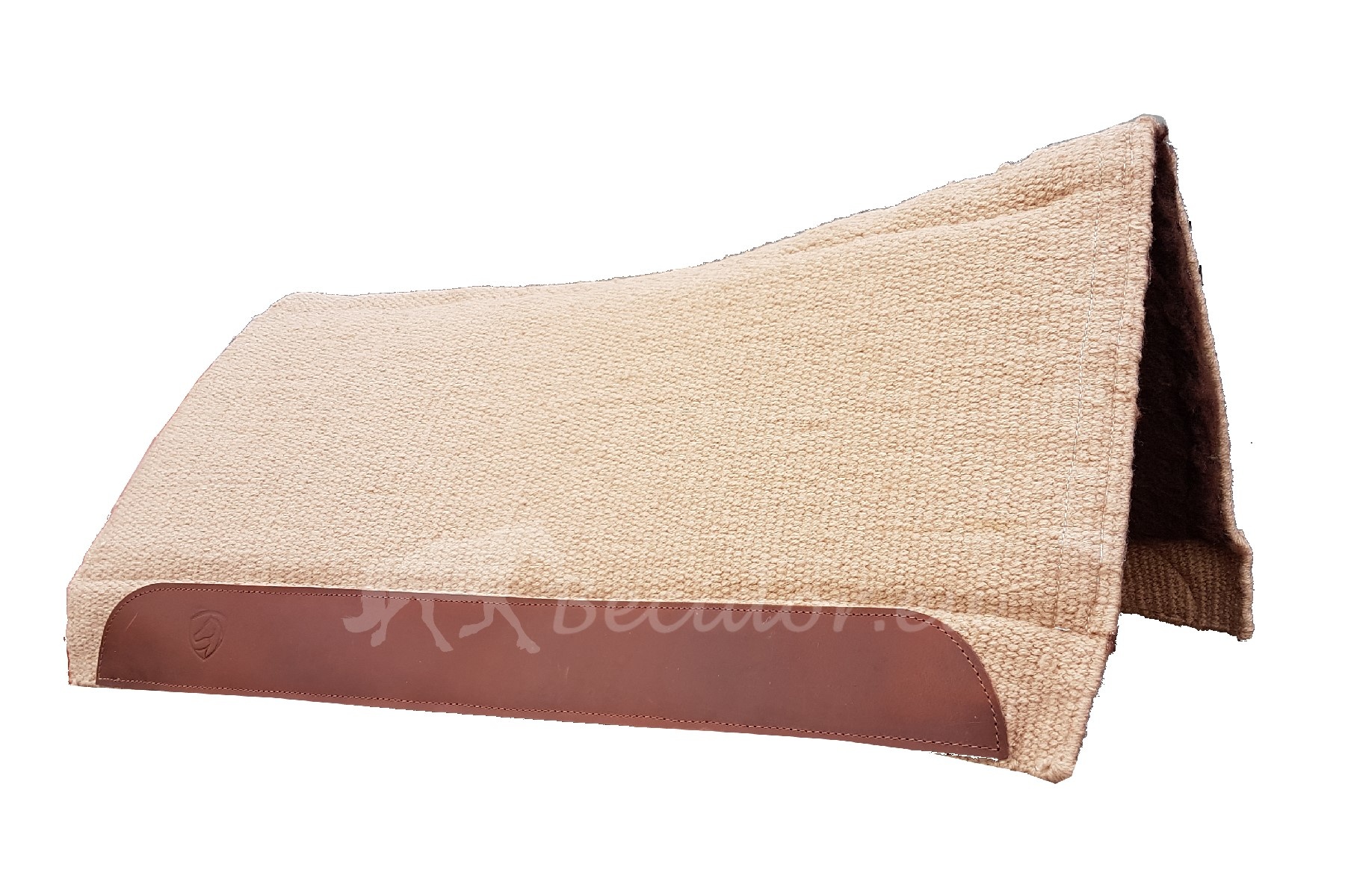 Westernpad met inlages Vigor lamsvel