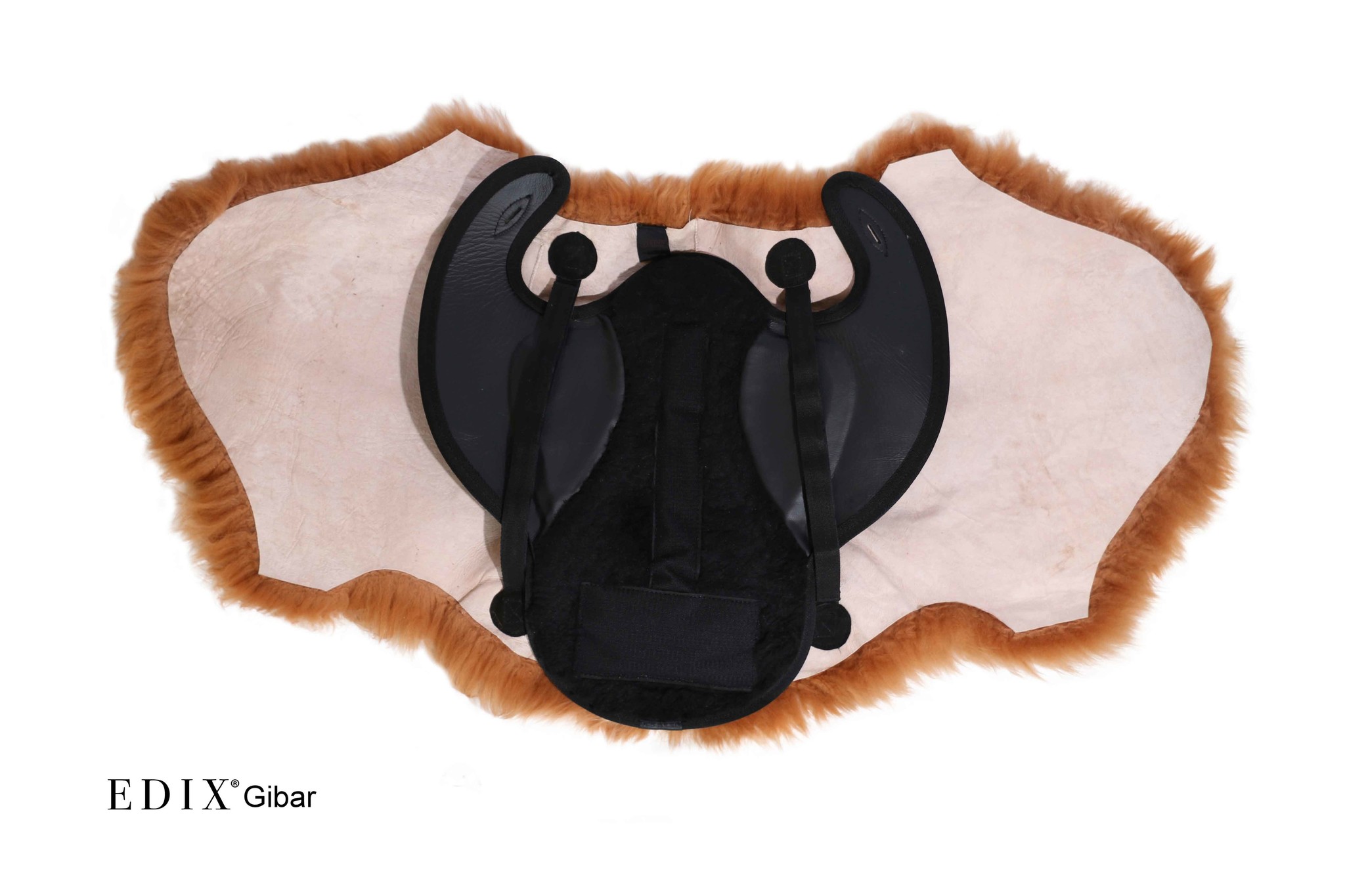Lambskin saddle fur Gibar soft