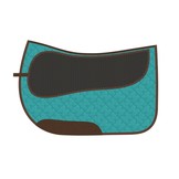 Squareskirt western pad for inlays -  tailored