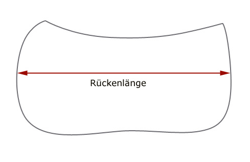Physio western Pad mit Einlagen
