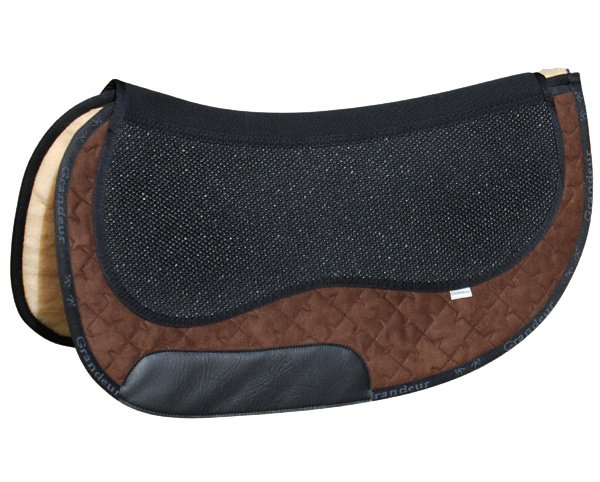 Physio western pad with inlays