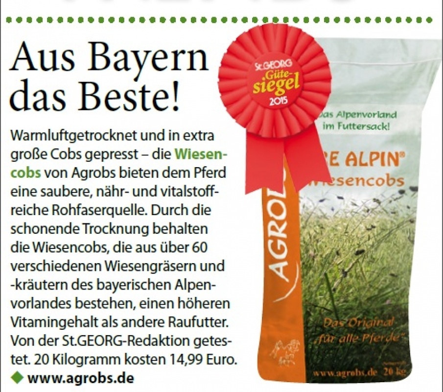 Pre Alpin Wiesencobs grass lump 5 kg or 20 kg