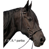 Pariba sidepull bitless bridle leather