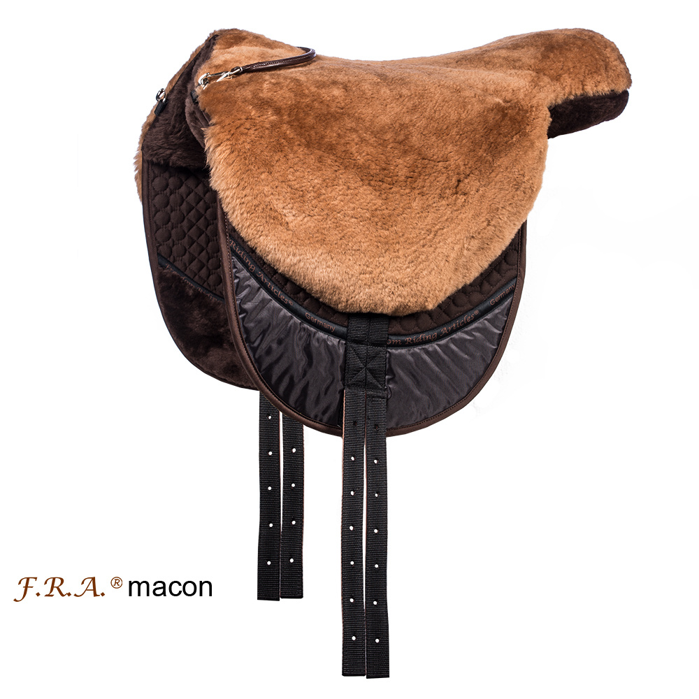 Macon barebackpad real lambskin