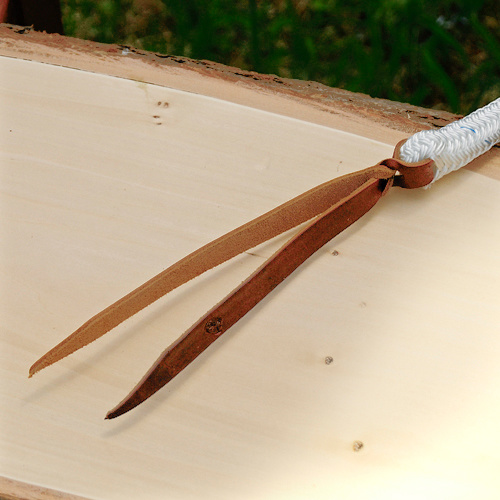 Westseilzügel Profi 13mm met leertjes